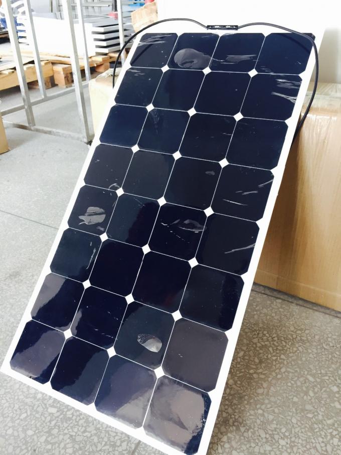 高性能100Wの半適用範囲が広い折り曲げられる太陽電池パネル 0