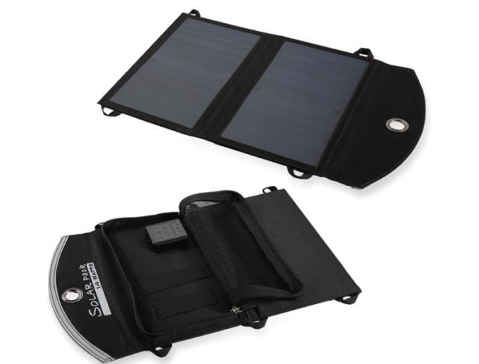 小型折り畳み式のポータブル14W 5Vの充電器の太陽電池のパネル 1