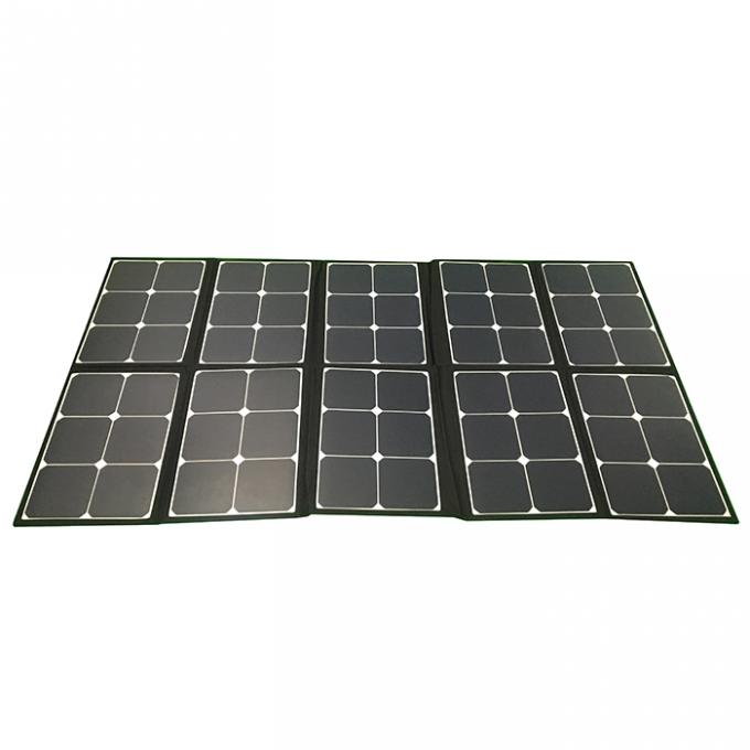 キャンプのための太陽電池パネルを折る200w軽量のポータブル 0