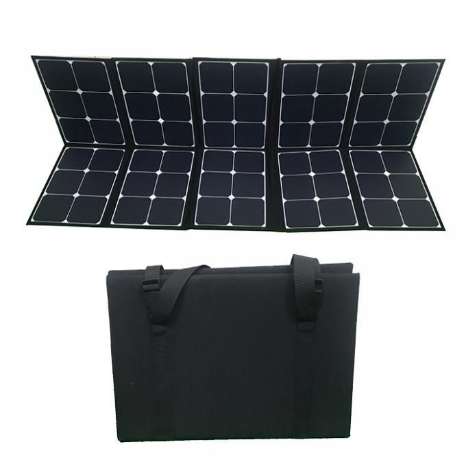 キャンプのための太陽電池パネルを折る200w軽量のポータブル 2