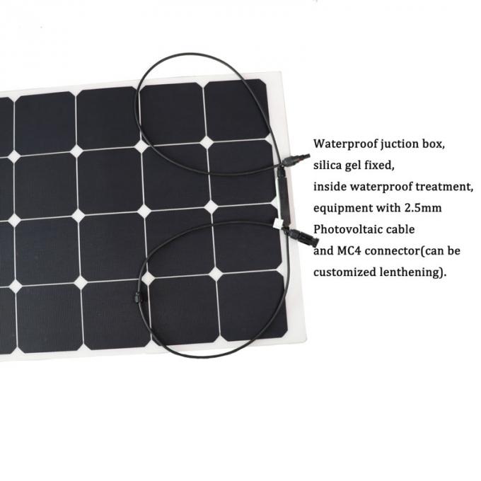 反老化する100W半適用範囲が広いモノクリスタル太陽電池パネル 1
