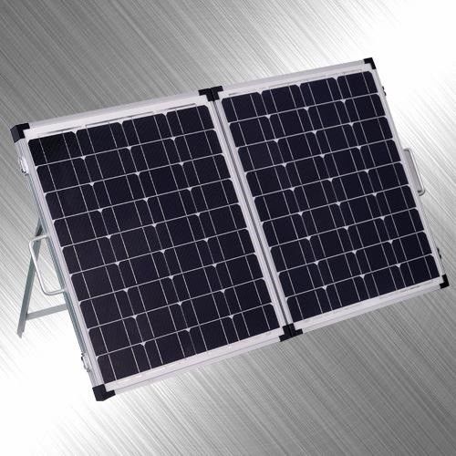 キャンプのための太陽電池パネルを折るモノクリスタル100w 0