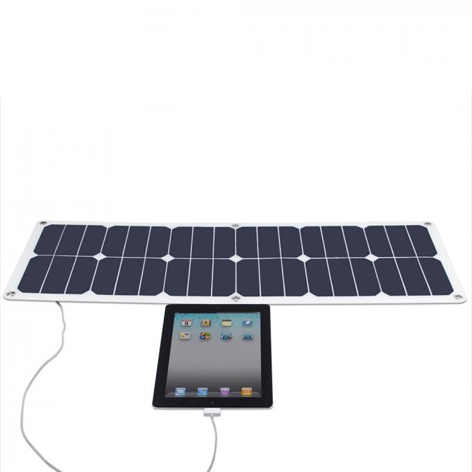 ラップトップ充満のための薄板にされた40W適用範囲が広い太陽電池パネルをかわいがって下さい 1